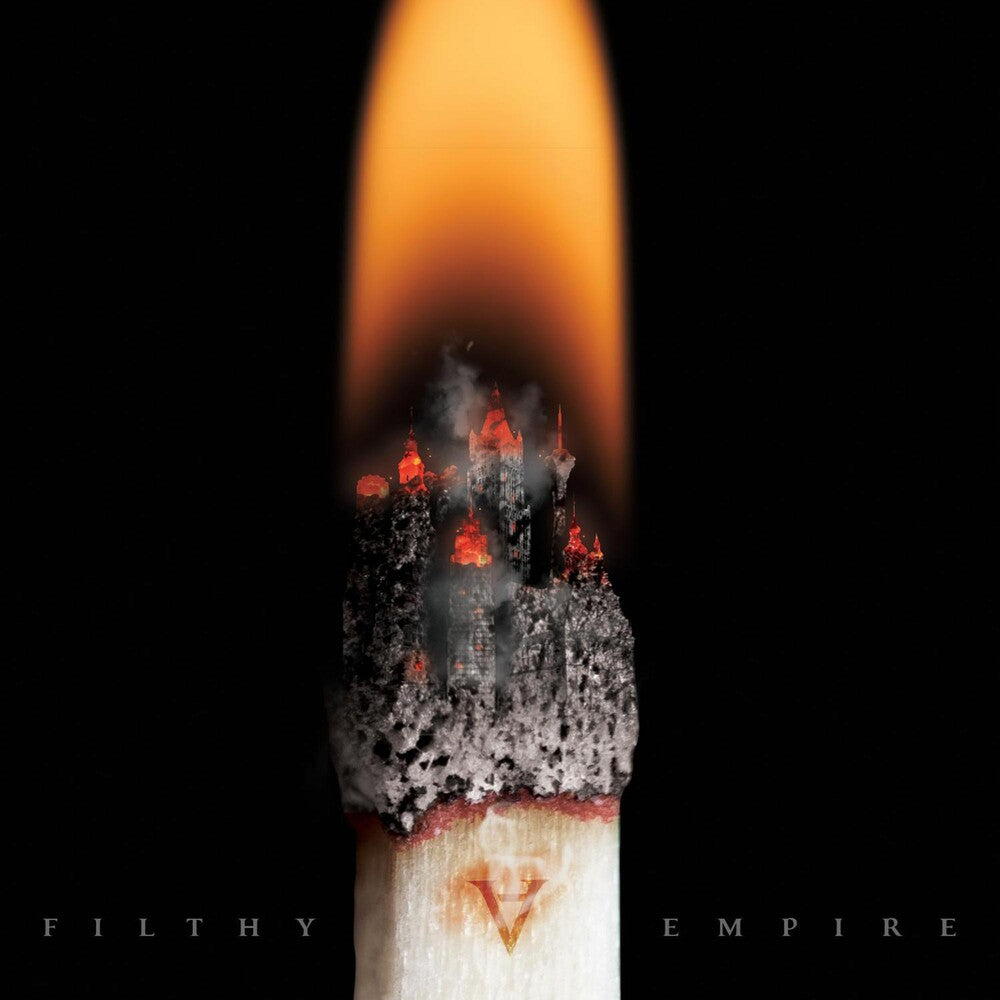 the album cover for Heavens Basement - Filthy Empire