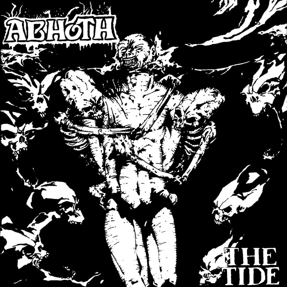 the album cover for Abhoth - The Tide + Demos