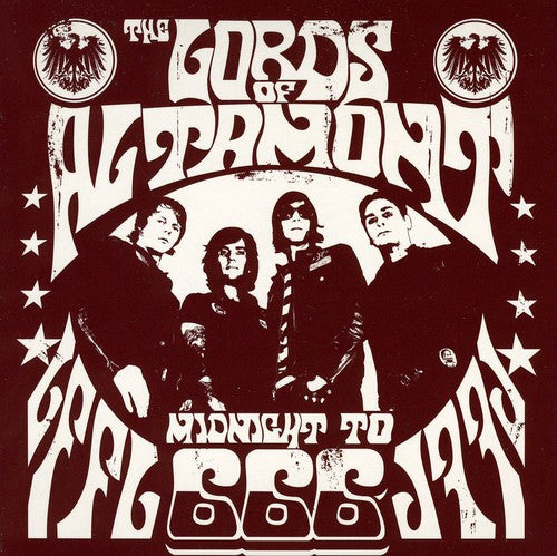 the album cover for Lords Of Altamont - Midnight To 666 [Digipak] [Indy Retail Only]
