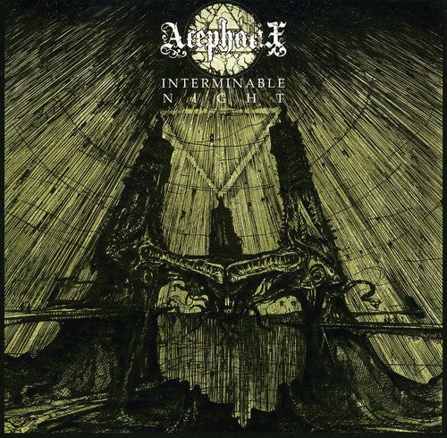 the album cover for Acephalix - Interminable Night