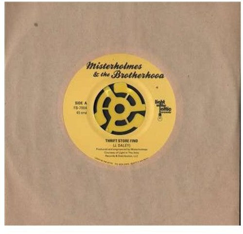 the album cover for Mister Holmes & The Brotherhood - Thrift Store Find