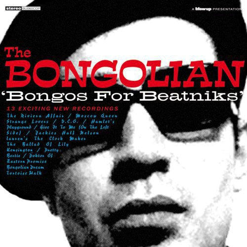 the album cover for Bongolian - Bongos for Beatniks