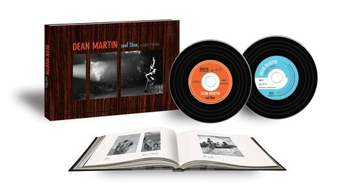 the album cover for Dean Martin - Cool Then, Cool Now
