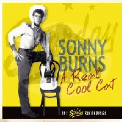 the album cover for Sonny Burns - Real Cool Cat [Import]