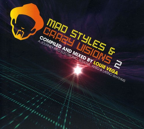 the album cover for Mad Styles & Crazy Visions 2 Compiled & Mixed By L - Mad Styles and Crazy Visions, Vol. 2
