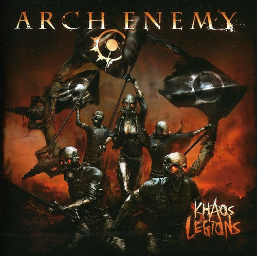 the album cover for Arch Enemy - Khaos Legions [Import]