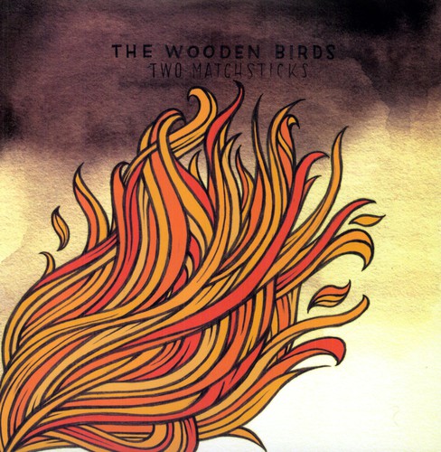 the album cover for Wooden Birds - Two Matchsticks