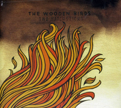 the album cover for Wooden Birds - Two Matchsticks