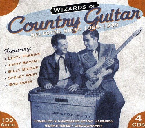 the album cover for Wizards Of Country Guitar 1935-1955 - Wizards Of Country Guitar 1935-1955