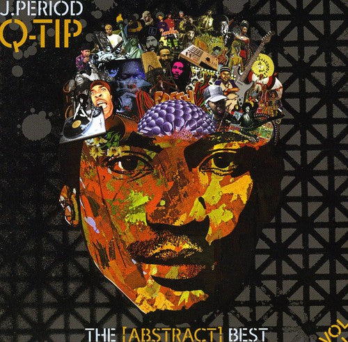 the album cover for J Period & Q-Tip - The Abstract Best