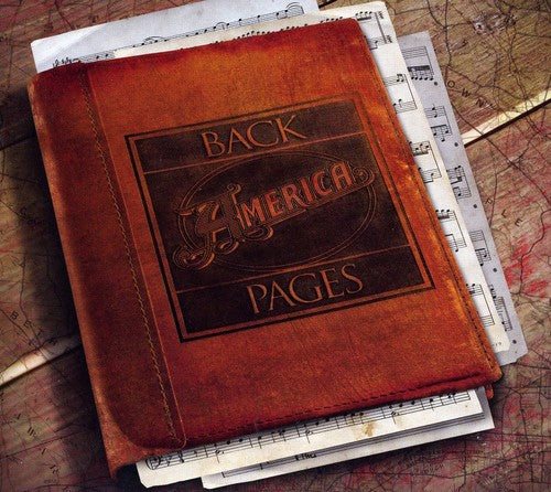 the album cover for America - Back Pages