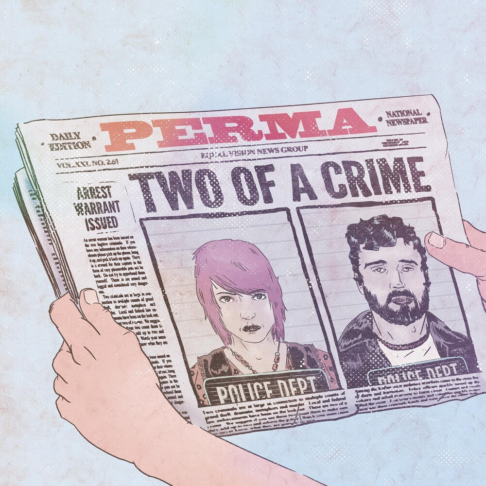 the album cover for Perma - Two of a Crime