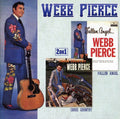 the album cover for Webb Pierce - Fallen Angel / Cross Country