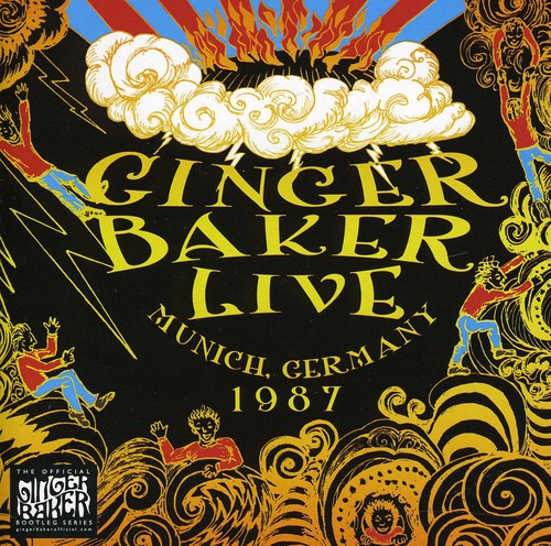 the album cover for Ginger Baker - Live In Munich 1987 [Import]