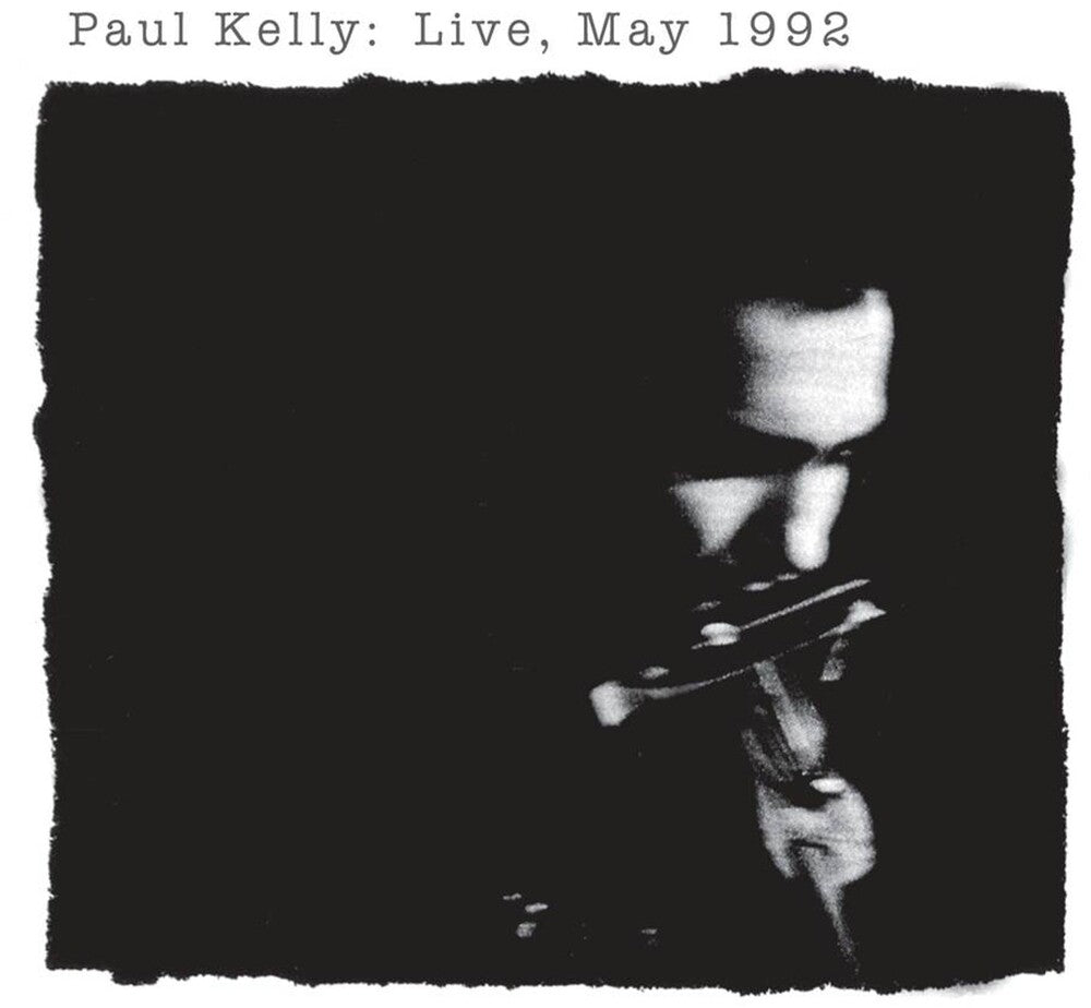 the album cover for Paul Kelly - Live, May 1992