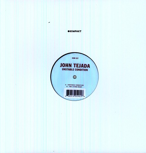 the album cover for John Tejada - Unstable Condition