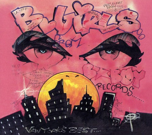 the album cover for B. Girls - Live and Kicking
