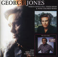 the album cover for George Jones - Who's Gonna Fill Their Shoes/Wine Colored Roses [Import]
