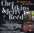 the album cover for Chet Atkins & Jerry Reed - Me & Jerry/Me & Chet [Import]
