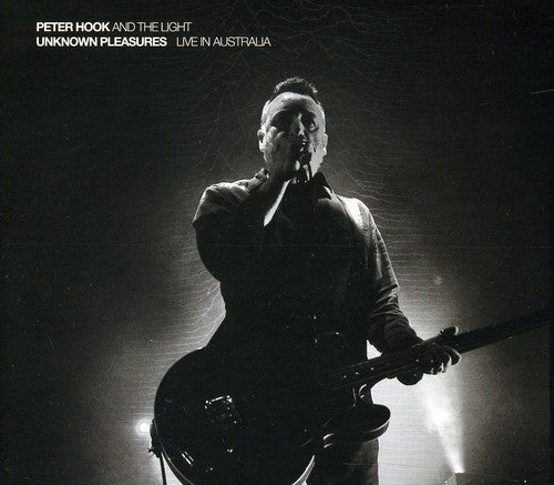 the album cover for Peter Hook And The Light - Unknown Pleasures: Live in Oz