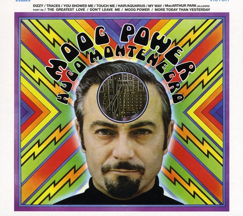 the album cover for Hugo Montenegro - Moog Power