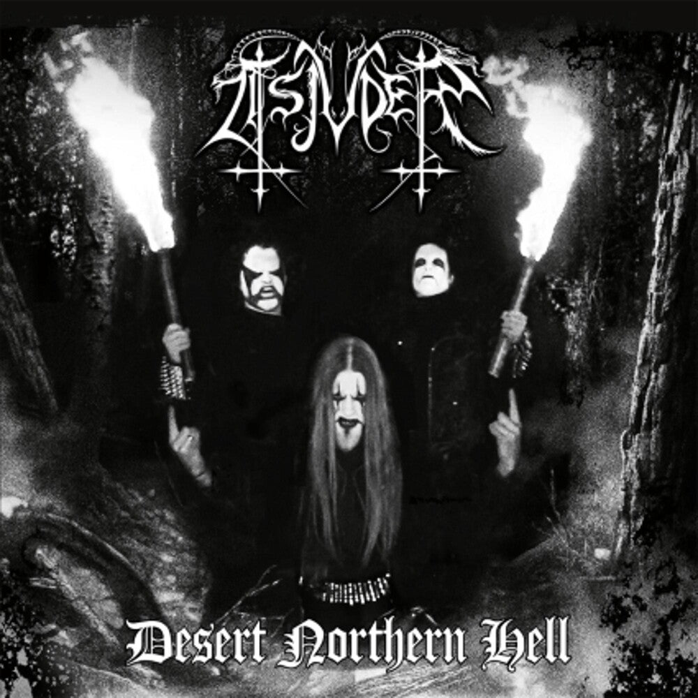 the album cover for Tsjuder - Desert Northern Hell [Deluxe Reissue]