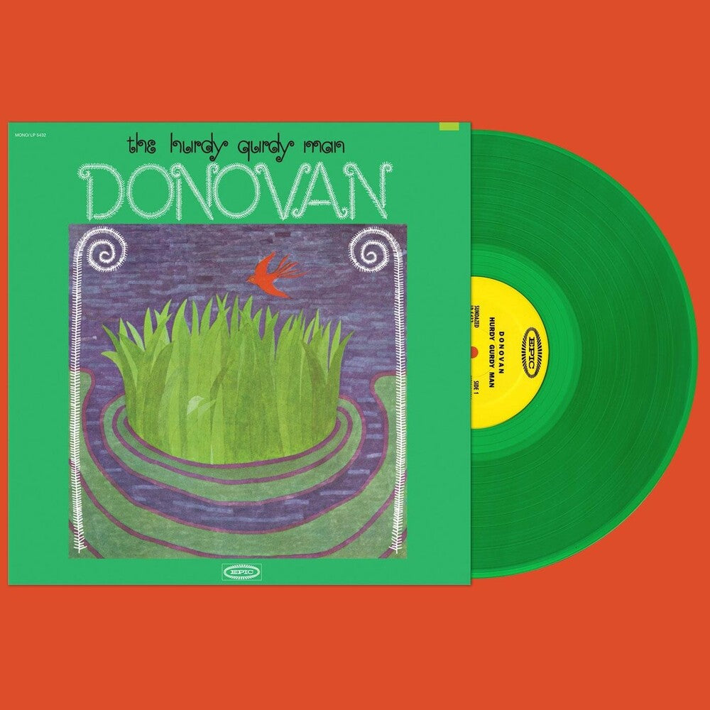 the album cover for Donovan - Hurdy Gurdy Man