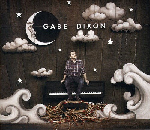 the album cover for Gabe Dixon - One Spark
