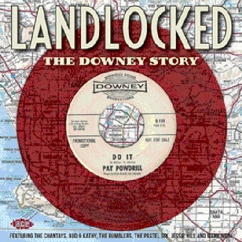 the album cover for Landlocked-The Downey Story - Landlocked-The Downey Story [Import]