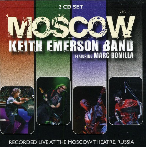 the album cover for Keith Emerson Band - Moscow