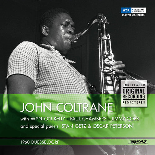 the album cover for John Coltrane - 1960 Dusseldorf