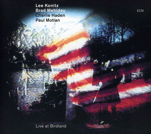 the album cover for Konitz/Mehldau/Haden/Motian - Live at Birdland