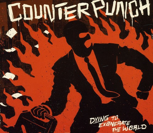 the album cover for Counterpunch - Dying to Exonerate the World