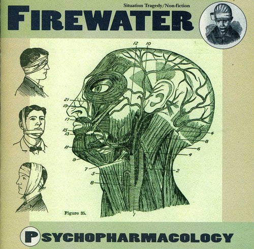 the album cover for Firewater - Psychopharmacology