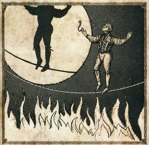 the album cover for Firewater - The Man On The Burning Tightrope