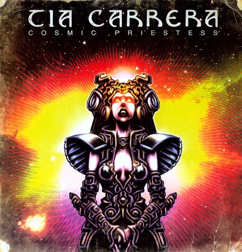the album cover for Tia Carrera - Cosmic Priestess [Import]