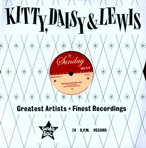 the album cover for Kitty, Daisy & Lewis - Messing With My Life [Import]
