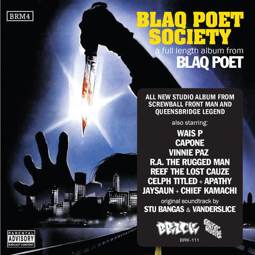 the album cover for Blaq Poet - Blaq Poet Society