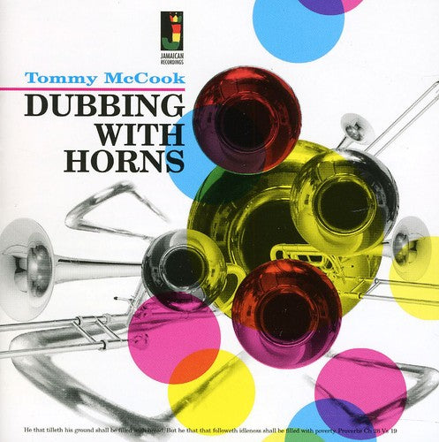 the album cover for Tommy Mcook - Dubbing with Horns