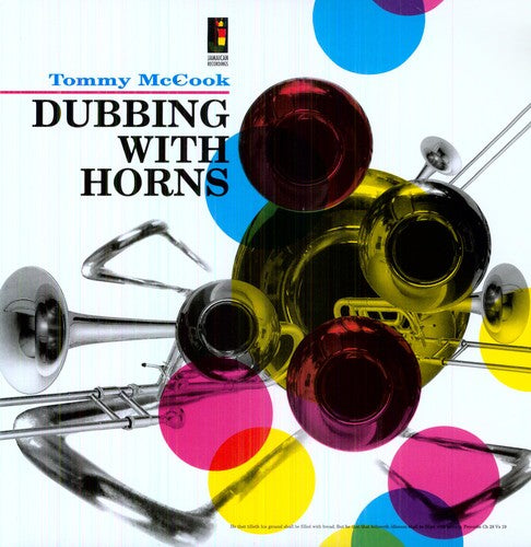the album cover for Tommy Mccook - Dubbing with Horns