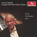 the album cover for David Northington - Complete Solo Piano Works 1