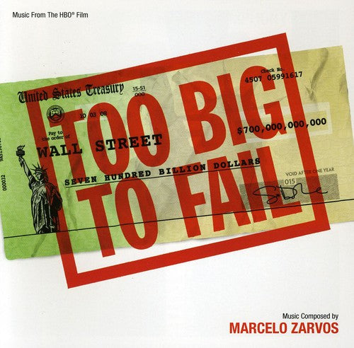 the album cover for Too Big To Fail - Too Big to Fail (Score) (Original Soundtrack)