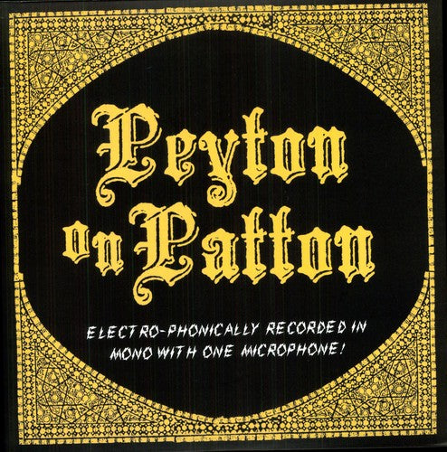 the album cover for Reverend Peyton's Big Damn Band - Peyton On Patton