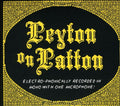 the album cover for Reverend Peyton's Big Damn Band - Peyton On Patton