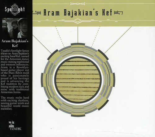 the album cover for Bajakian+S Aram Kef - Aram Bajakianos Kef