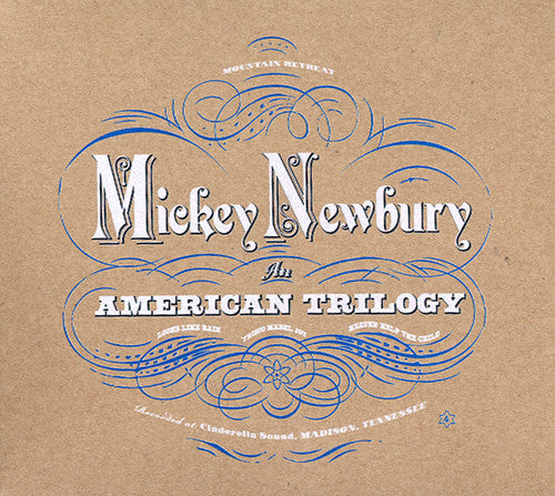 the album cover for Mickey Newbury - American Trilogy [Import]