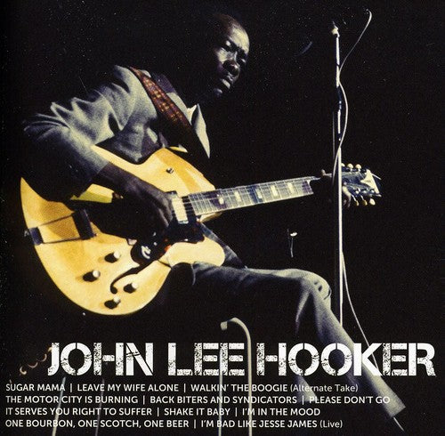 the album cover for John Lee Hooker - Icon