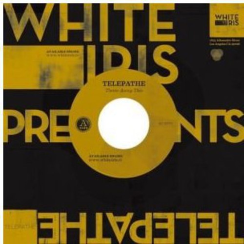 the album cover for Telepathe - Throw Away This