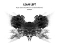 the album cover for Lean Left - Ex Guitars Meet Nilssen-Love/Vandermark Duo V. 2