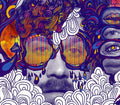 the album cover for Portugal. The Man - In The Mountain In The Cloud [Import]